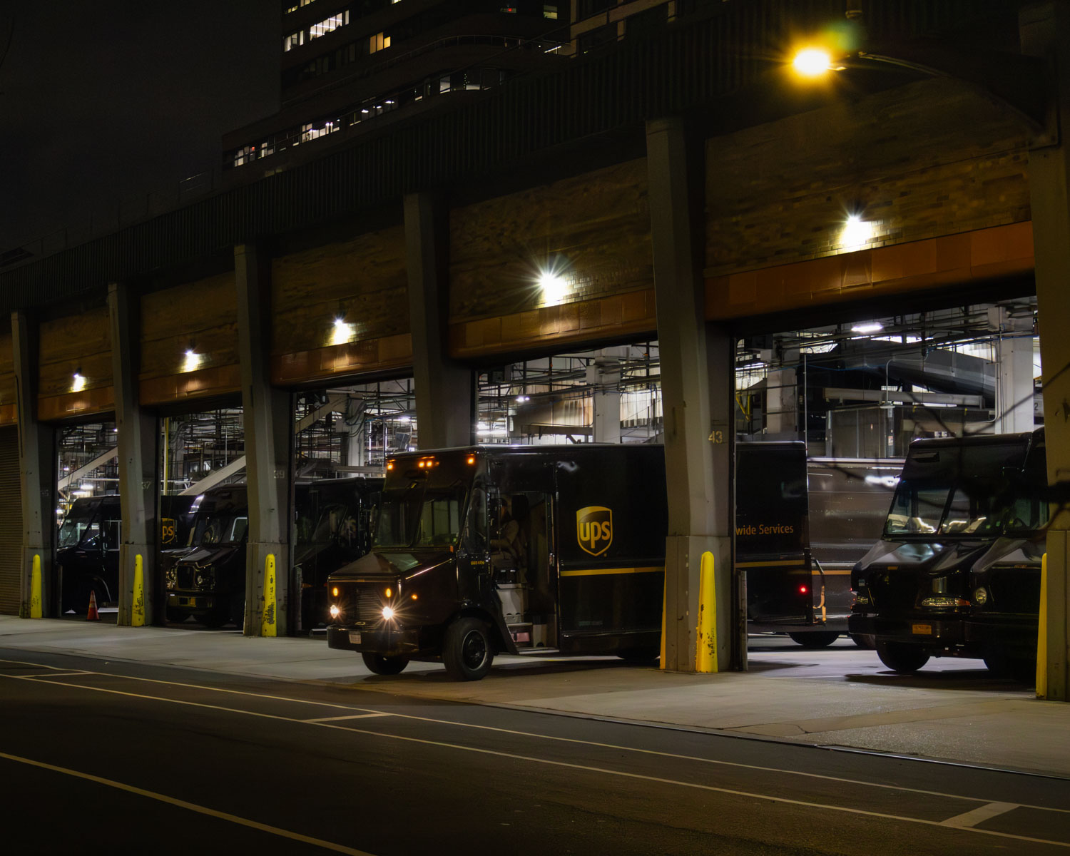 newyork skyline street view modern minimal usa