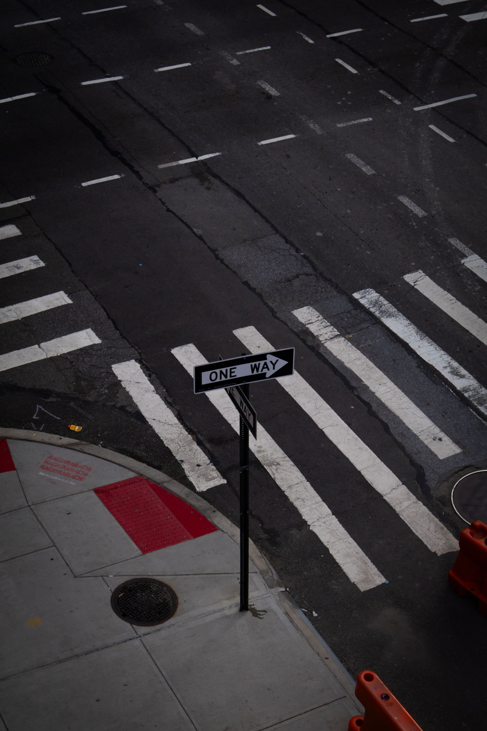 newyork skyline street view modern minimal usa